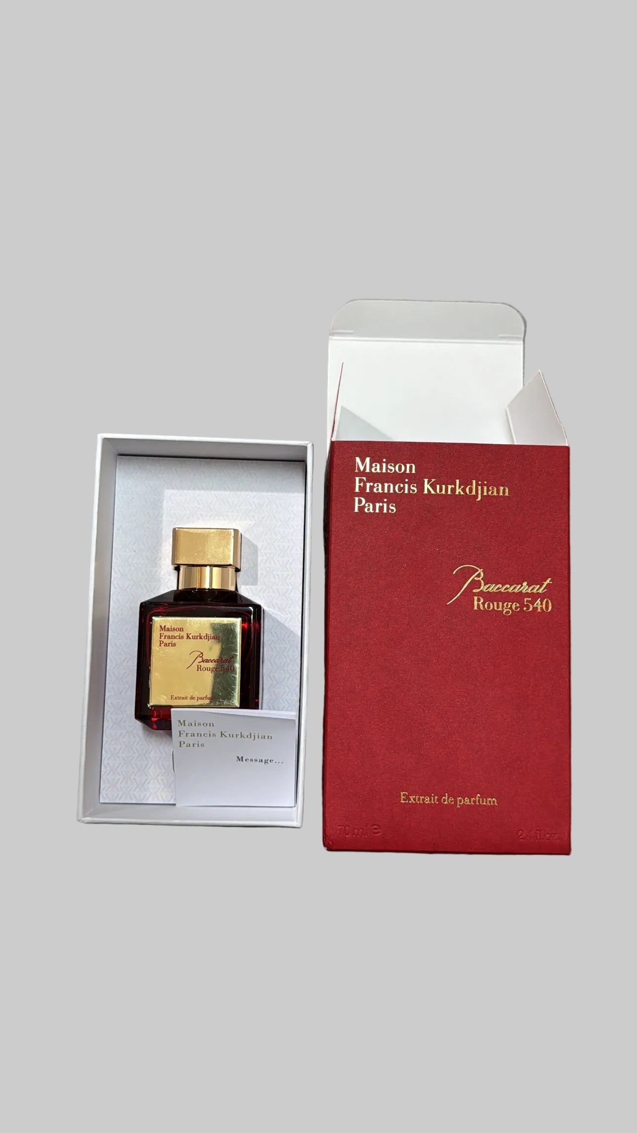Baccarat rouge 540